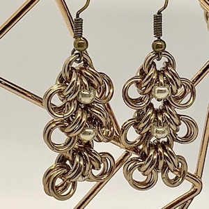 Elegant Double Shaggy Loop Earrings