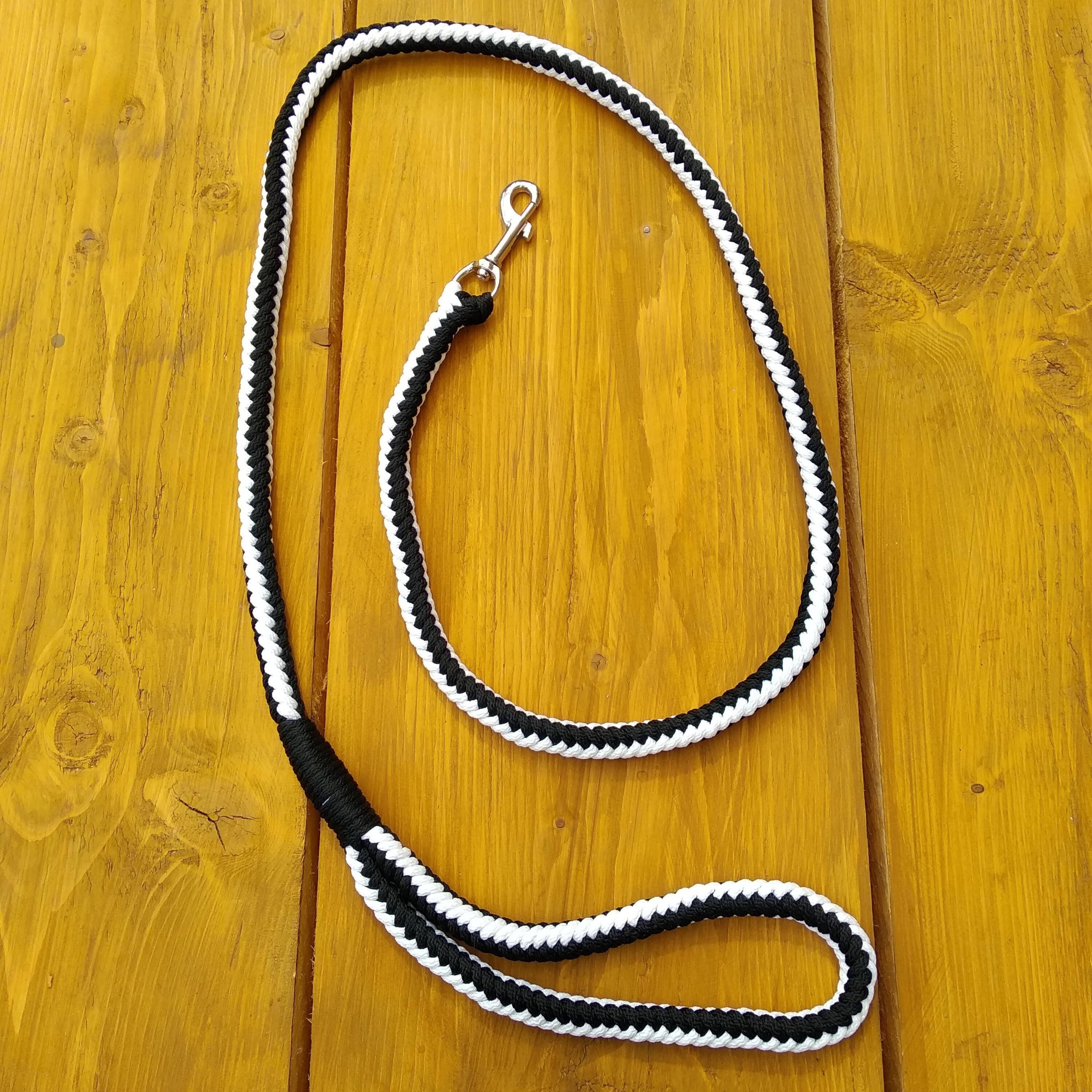 Macrame Dog Leash Two Colors Boho Pet Accessories Macrame Etsy