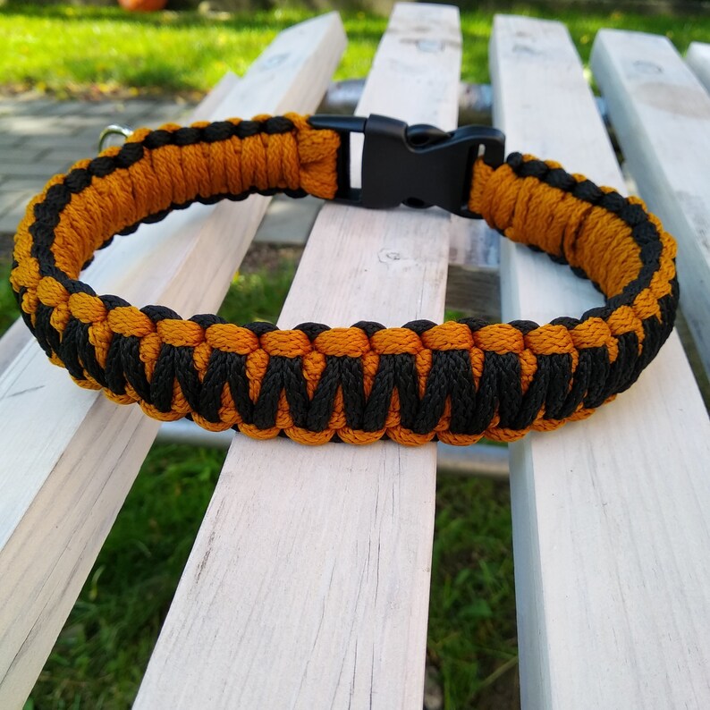 Macrame Dog Collar for Medium to Large Dogs Handmade Dog Etsy
