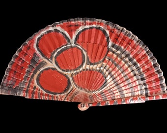 HANDPAINTED FAN Ecological Product "Flamenco" Series includes gift bag, Can be personalized