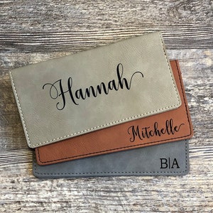 Custom Checkbook, Checkbook Cover, Checkbook Holder, Checkbook Wallet, Leather Checkbook, Personalized Checkbook, Business Checkbook