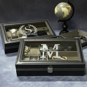 Personalized watch box for cheap him