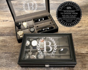Personalized watch boxes for men sale