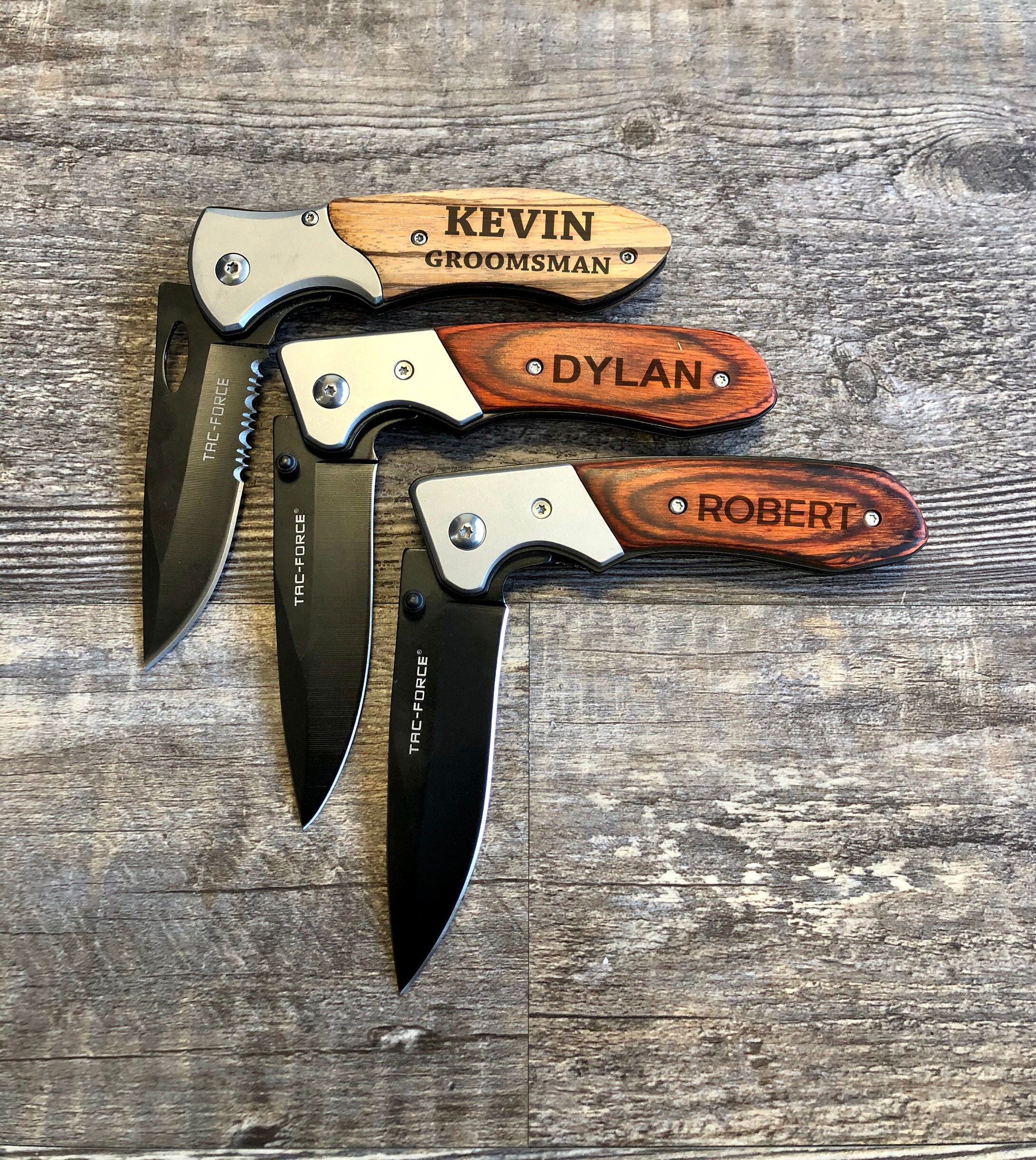 Personalized Knife Engraved Knives Folding Knife Groomsmen Etsy