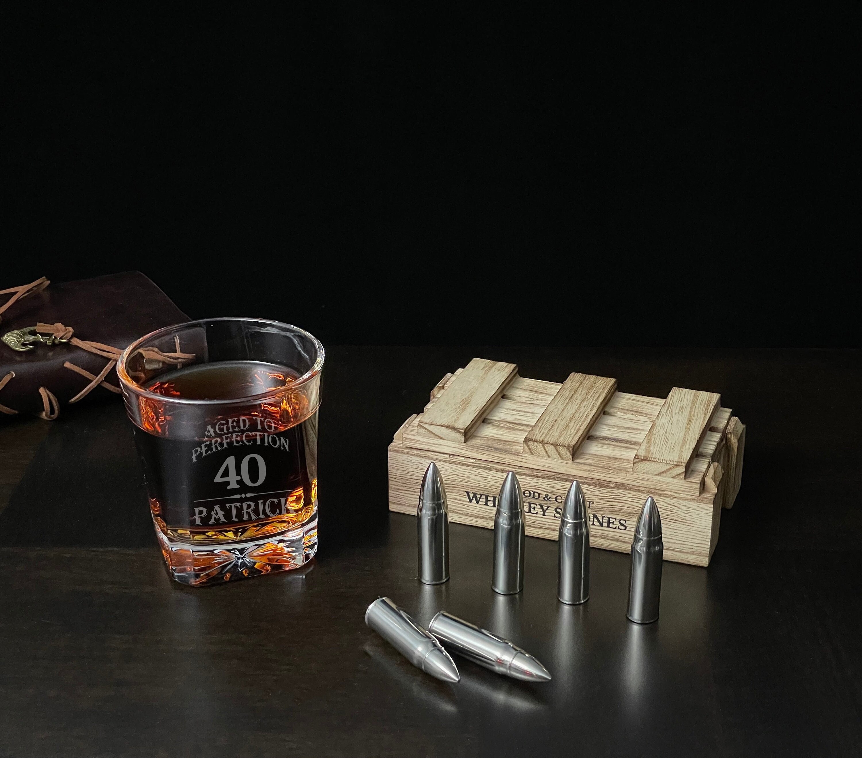 LSDZSWCYY Military Style Whiskey Bullet Stone Extra Large 6 Packs， Whi —  CHIMIYA