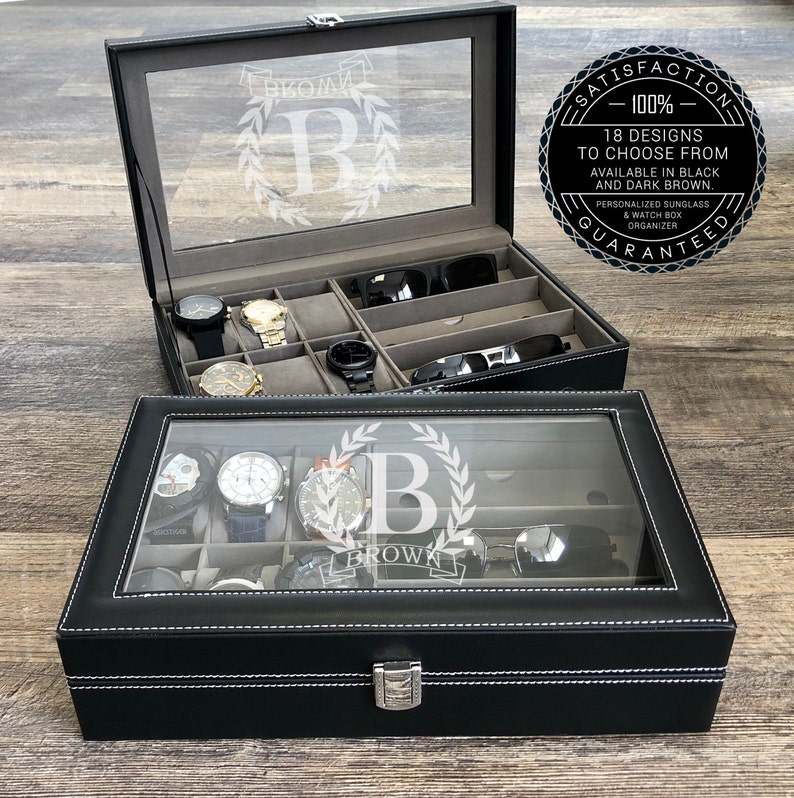 Personalized Watch Box Jewelry Storage Watch Box for Men Etsy