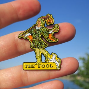 The Fool Enamel Tarot Pin