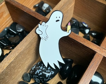 Ghost Baby Enamel Pin