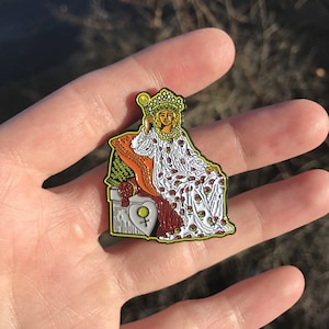 The Empress Enamel Tarot Pin