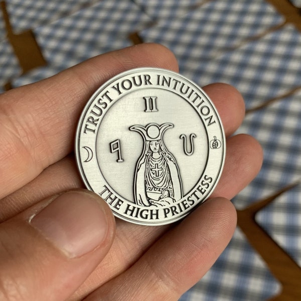 Tarot Divination Coin