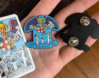 Judgement Enamel Tarot Pin