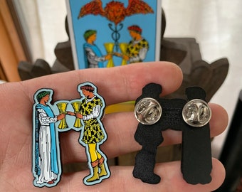 ペンタクルのエース - タロットピン - Etsy 日本
