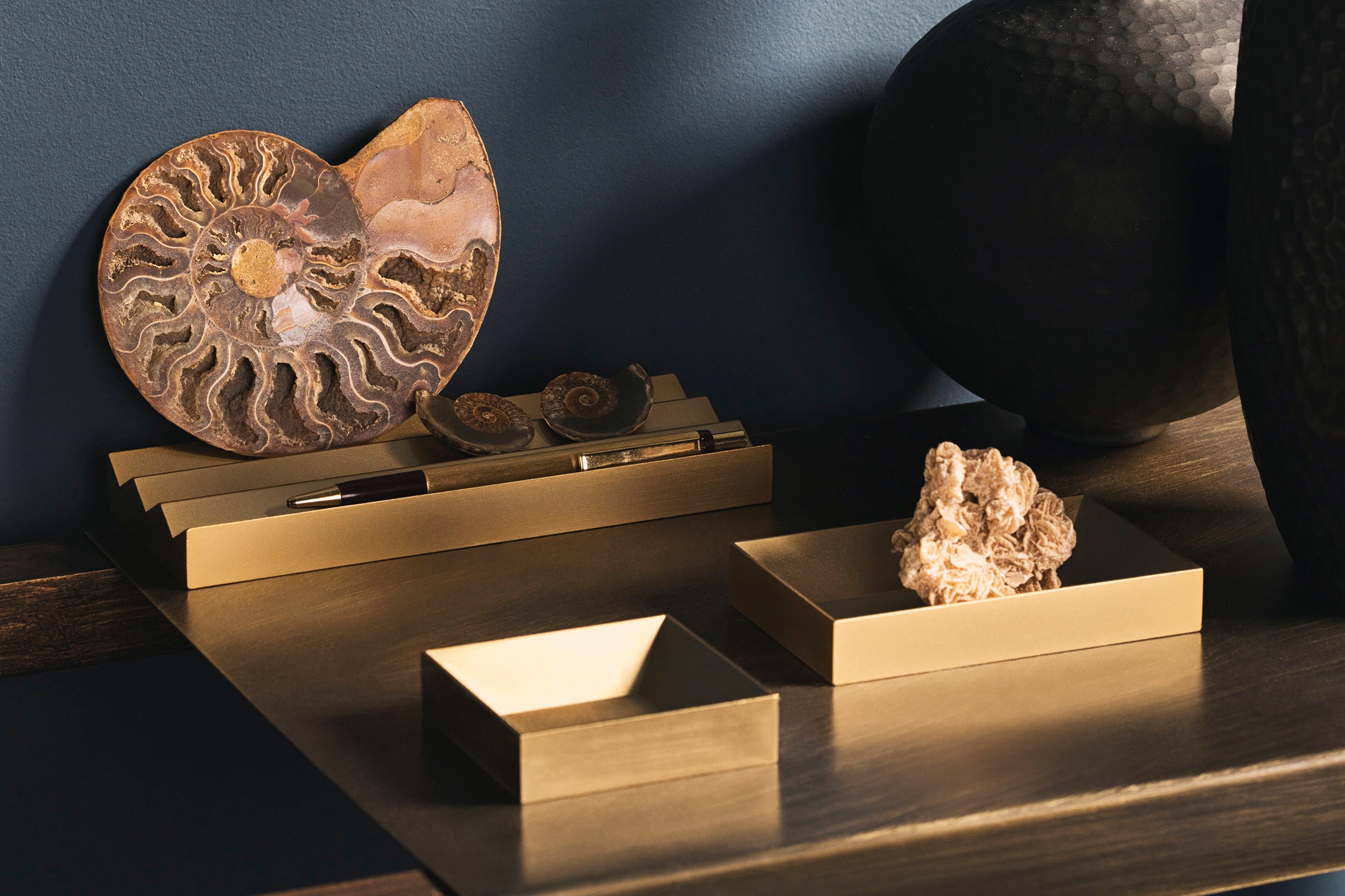 Gold Desk Accessories / Amazon Com Blu Monaco 5 Piece Cute Office