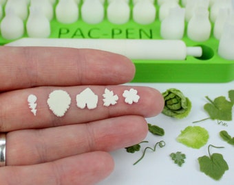 PAC-PEN Nr. 35 Groentenset Micro-plunjersnijders voor polymeer-, keramiek- en metaalklei