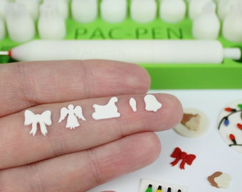 PAC-PEN Microsnijderset polymeerklei plunjer - nr. 36 - Kerstmis