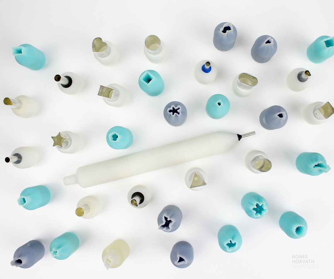 PACPEN Miniature Plunger Micro Cutters Polymer Clay Tool Etsy