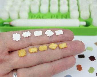 PAC-PEN Polymer Clay Plunger Micro Cutter Set - Nr. 12 - Fancy