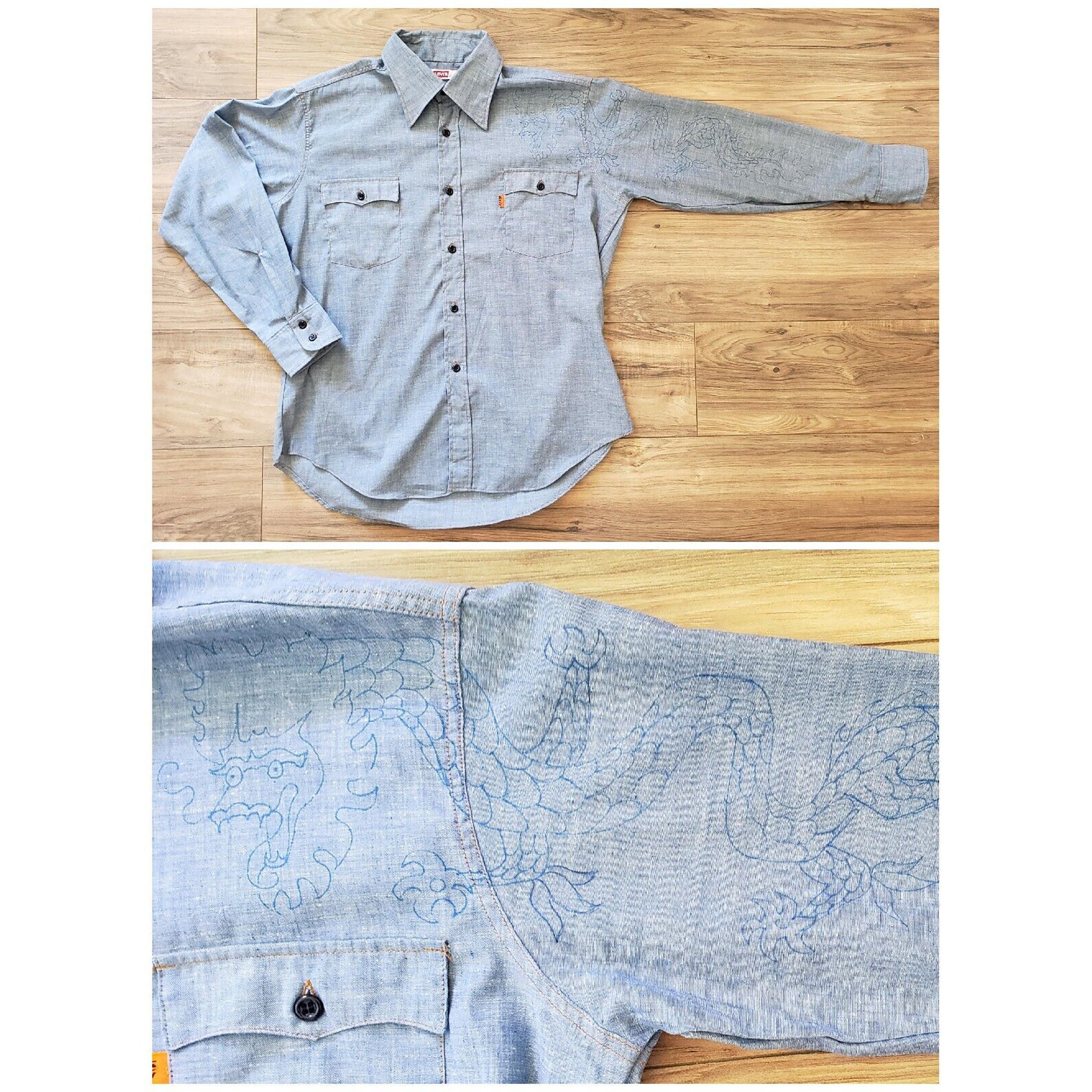 Levi's® Made & Crafted® Denim Family Chambray Shirt - Blue
