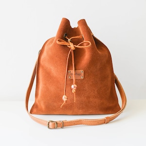 Leder Beutel, Bauchtasche für Frauen, Leder Geldbörse, Braune Bauchtasche, Leder Bauchtasche