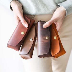 Leder Brillenetui, Geschenk für Sie, Geschenk für Ihn, Sonnenbrillenetui, Weiches Lederetui für Brillen, Leder Geschenk