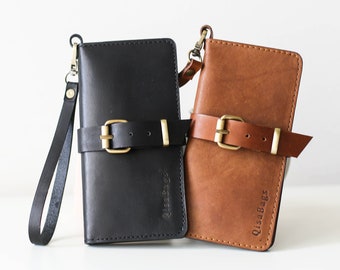 Leather Wallets, Minimalist Leather Purses, Brown Leather Wallet, Black Leather Purse, Handmade Leather Wallets Women