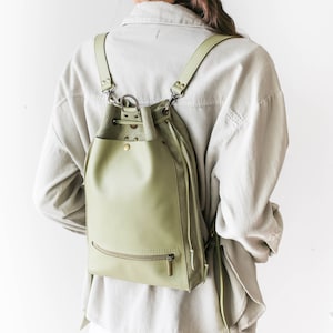 Leather Backpack, Backpack Purse for Women, Travel Backpack, Laptop Backpack, Handmade Leather Backpack