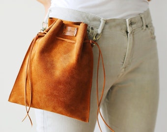 Fanny Pack voor vrouw, lederen fanny pack, lederen tas voor telefoon, lederen heuptas, moeders dag geschenken