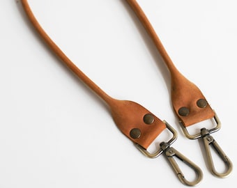 Additional Short Leather Shoulder Strap for Qisabag