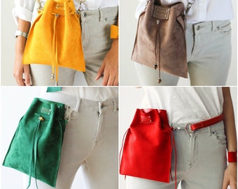 Crossbody Leather Bags, Soft Leather Bags, Crossbody Purse, Small Leather Bags