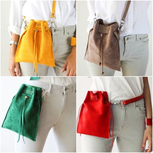 Crossbody Leather Bags, Soft Leather Bags, Crossbody Purse, Small Leather Bags