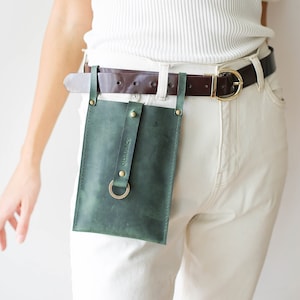 Borsa per telefono in pelle, custodia per telefono in pelle per iPhone 12 13, custodia a tracolla per telefono, piccola borsa a tracolla, regalo in pelle