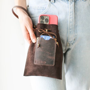 Bolsa de moedas de couro, bolsa de cartão, bolsa de moedas para joias, presente para namorada, bolsa de maquiagem, carteira de telefone, bolsa de dinheiro