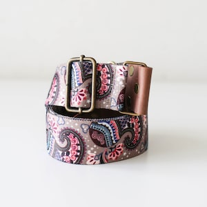 Alça de couro para bolsas, alça de tecido ajustável de substituição de 1,5&quot; de largura, alça de guitarra para sacolas e bolsas, alça de ombro crossbody