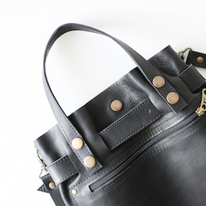Additional Short Leather Top Handle for Qisabag
