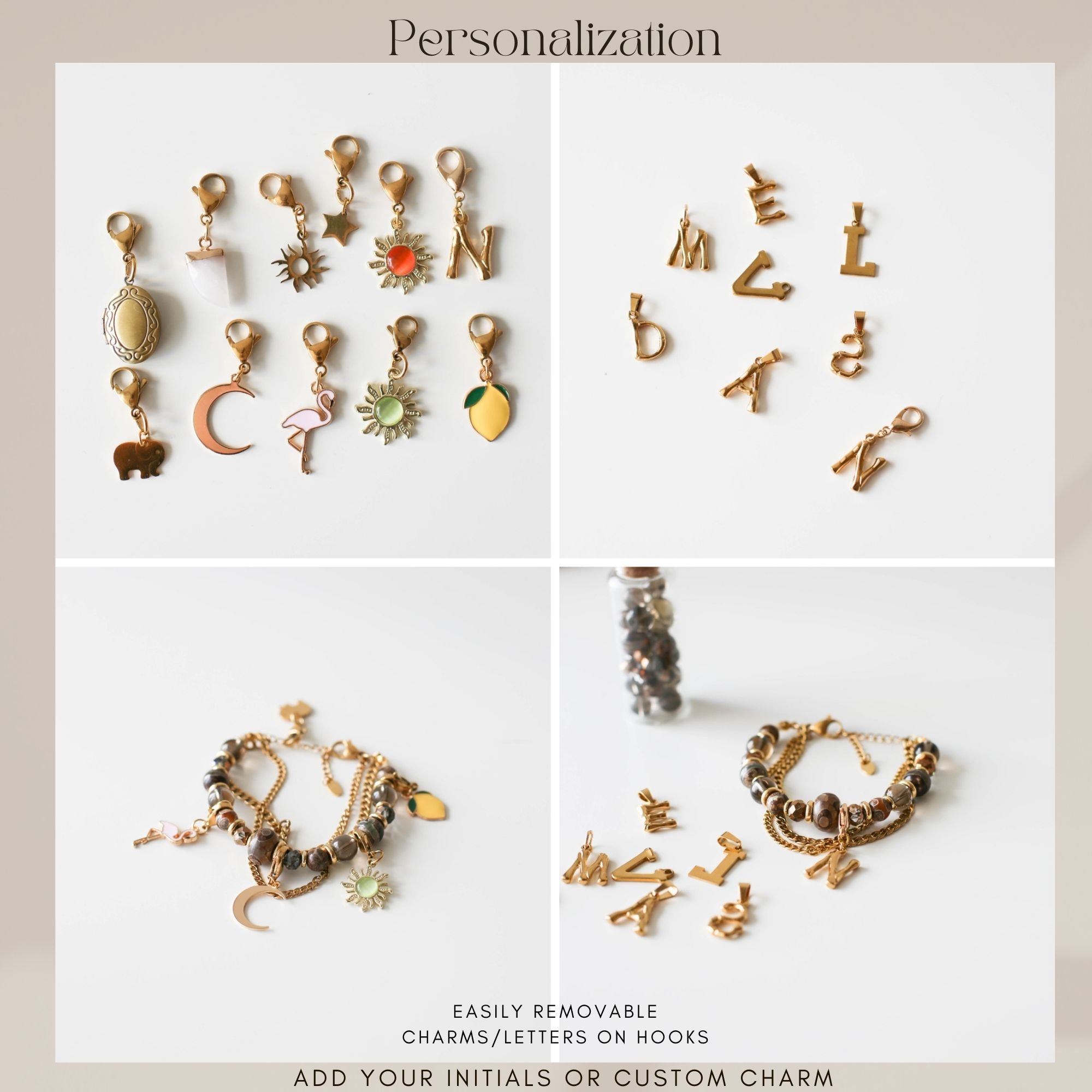 Aucuu Bracciale in Pelle, Bracciale Avvolgente in Pelle Donna Uomo, Boemia Braccialetti, Braccialetti Multistrato Bracciale, Bracciale Punk Alla Moda, Compleanno Pasqua Gioielli Regali per Ragazze