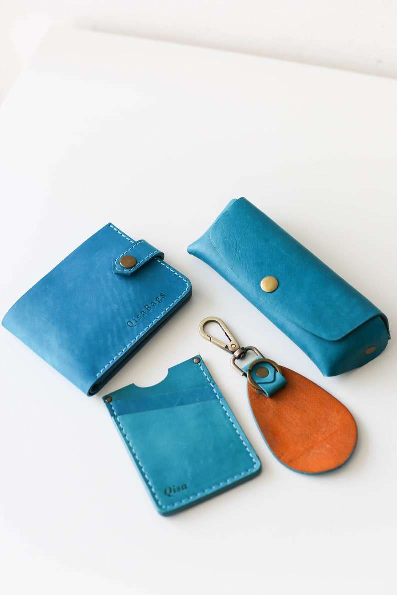 Leather Goods, Leather Wallet, Leather Card Holder, Leather Accessories, Leather Gifts, Mother in Law Gift image 1