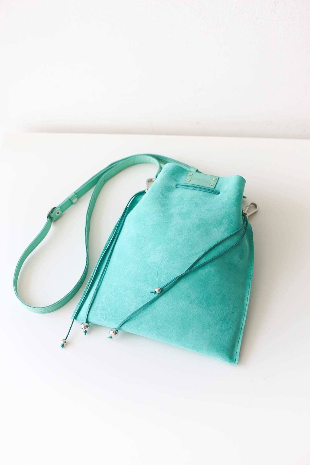 Small Leather Bag Small Leather Purse Suede Bag Leather Etsy