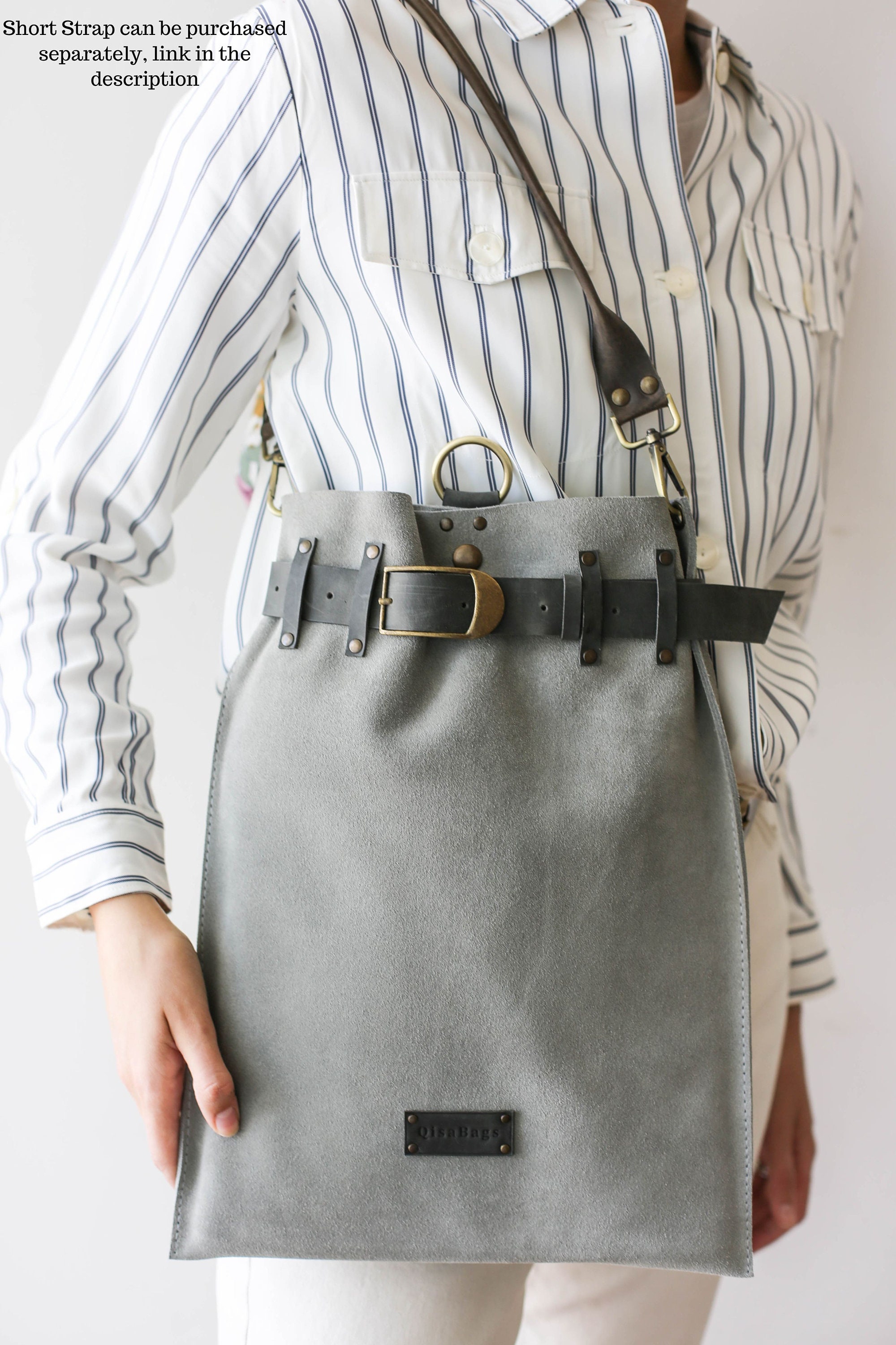 Gray Leather Bag Gray Leather Backpack Womens Backpack Etsy