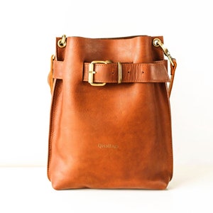 Small Leather Purse Cross Body, Brown Leather Purse, Bags and Purses, Leather Bag women, Backpacks for Women