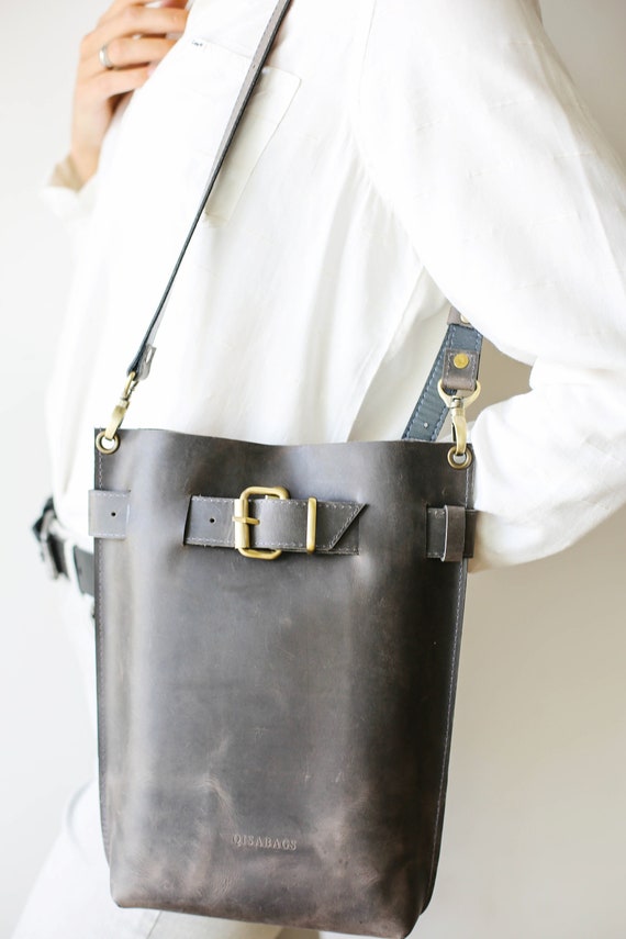 Gray Leather Backpack Backpacks for 