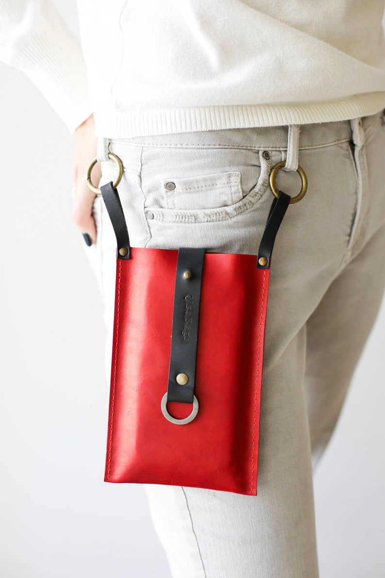 Leather Accessories Gift for her Phone Bag Leather Phone Etsy