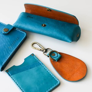 Leather Goods, Leather Wallet, Leather Card Holder, Leather Accessories, Leather Gifts, Mother in Law Gift image 3