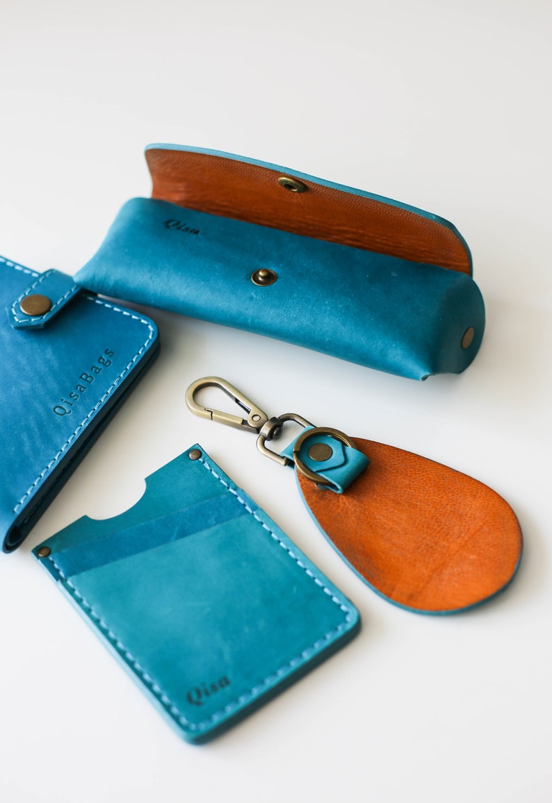 Leather Goods, Leather Wallet, Leather Card Holder, Leather Accessories, Leather Gifts, Mother in Law Gift image 3
