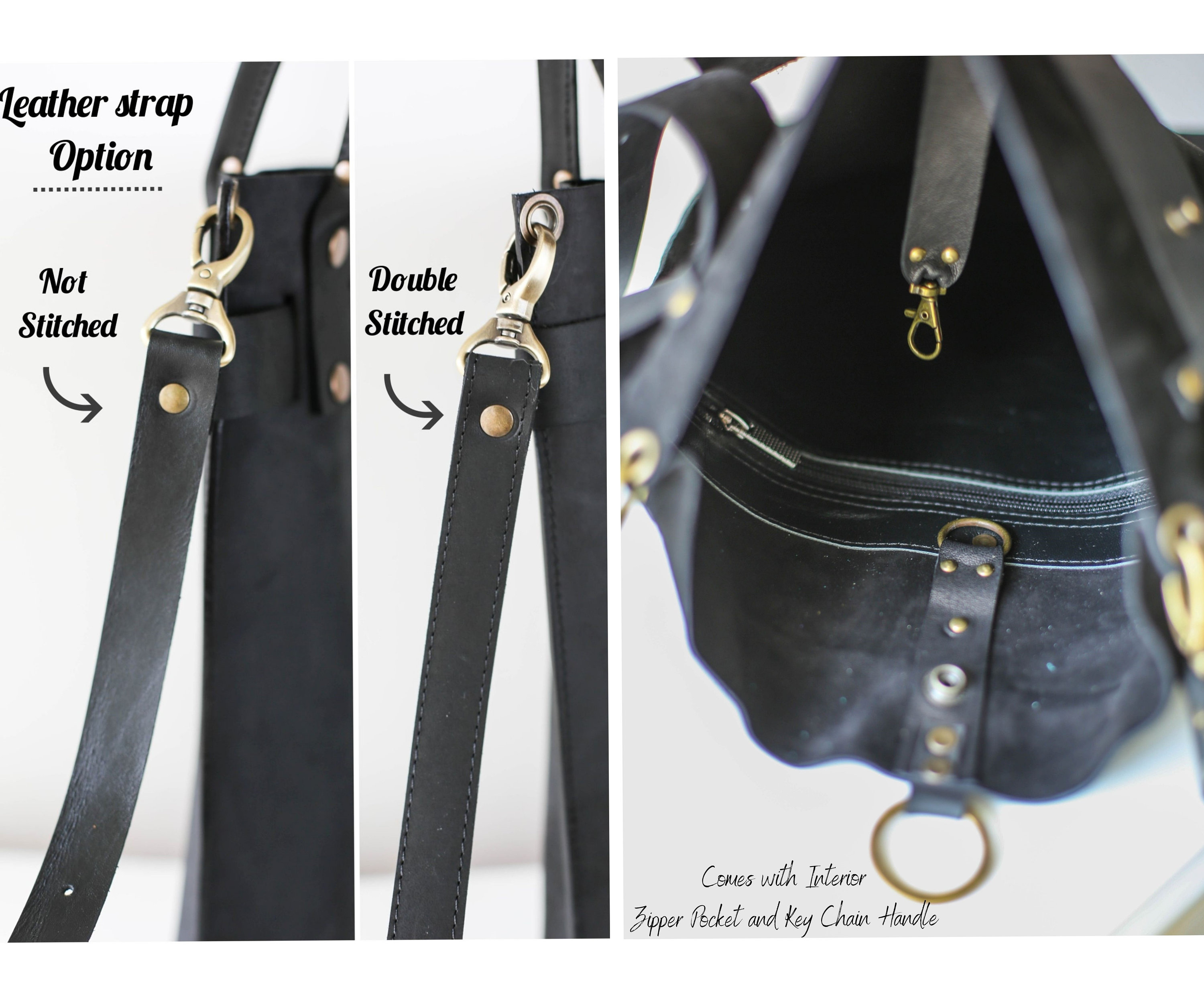 Key strap online inside purse