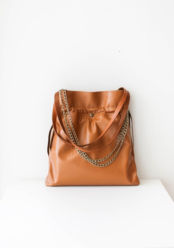 Bolsos Hobo De Cuero Cuero Bolso De Mano - Etsy España