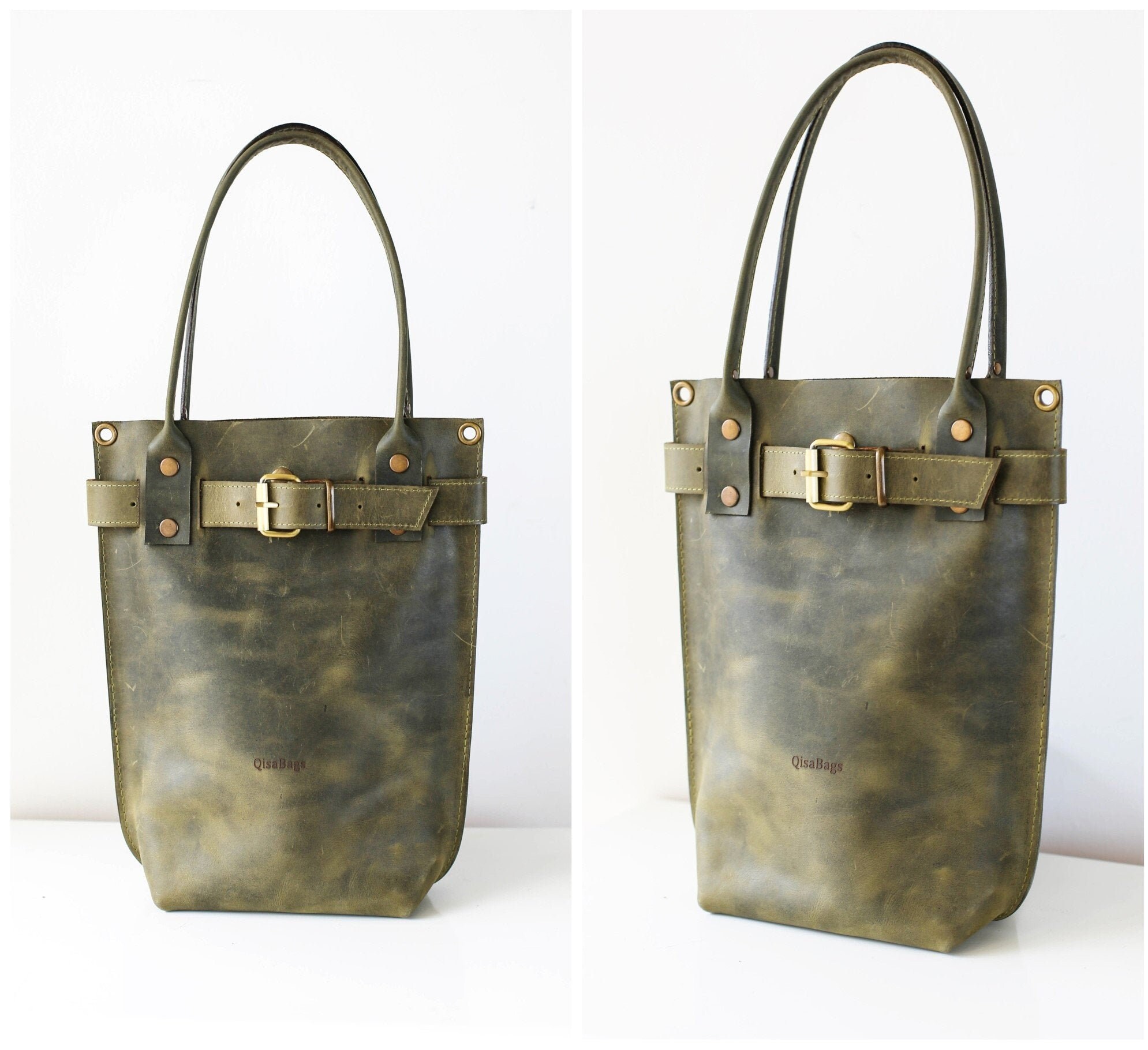 everyday leather tote