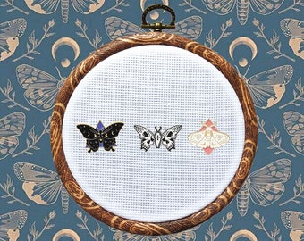 Enamel Needleminder - Enamel Needleminder, Magnetic, Needle Holder, Cross Stitch Tools, Cross Stitch Supplies, Embroidery, Cover Minder