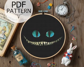 DIY Cross Stitch Pattern - Adventure Awaits, Wall Art (PDF Download)
