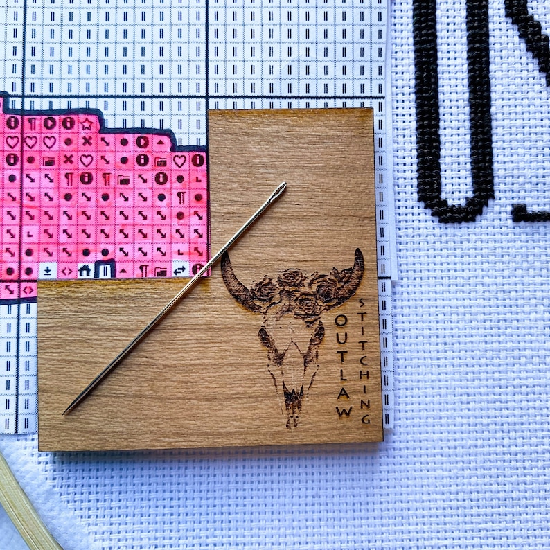 Cross Stitch Pattern Keeper Wooden Pattern Keeper Cross Etsy