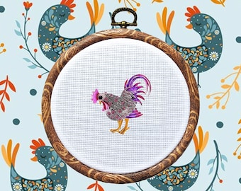 Enamel Needleminder - Enamel Needleminder, Magnetic, Needle Holder, Cross Stitch Tools, Cross Stitch Supplies, Embroidery, Cover Minder